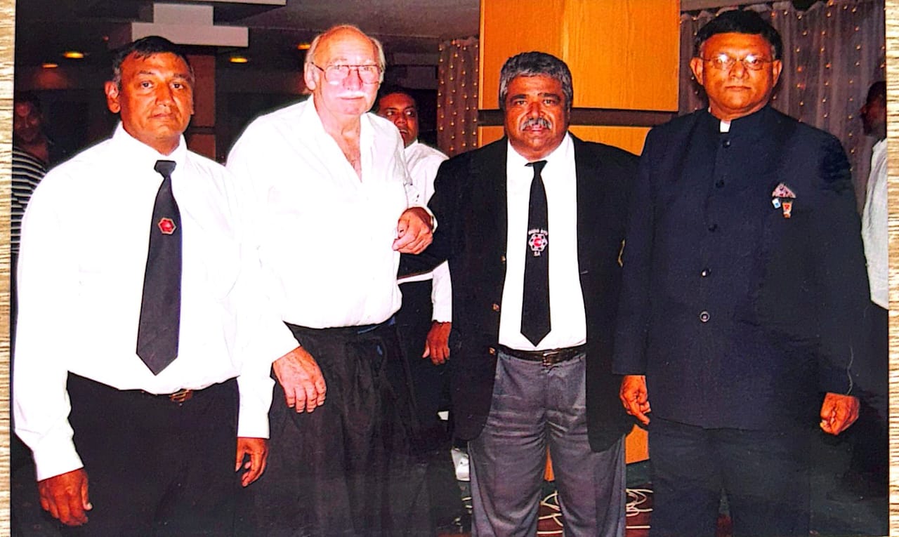 Dojo masters group photo